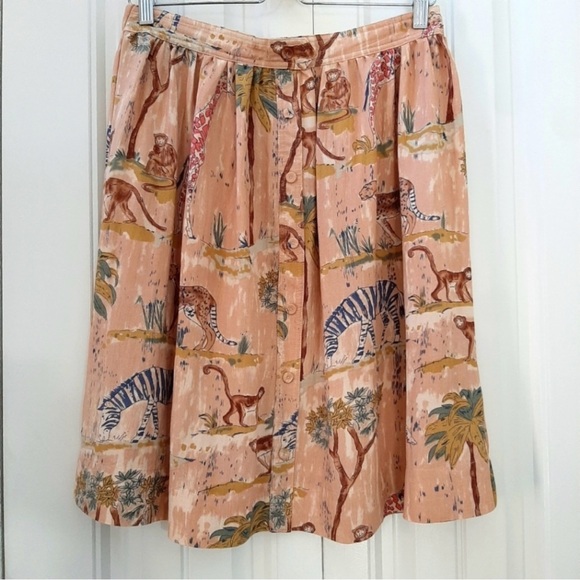 Pepaloves Anthropologie Safari Skirt NWT - Picture 3 of 9